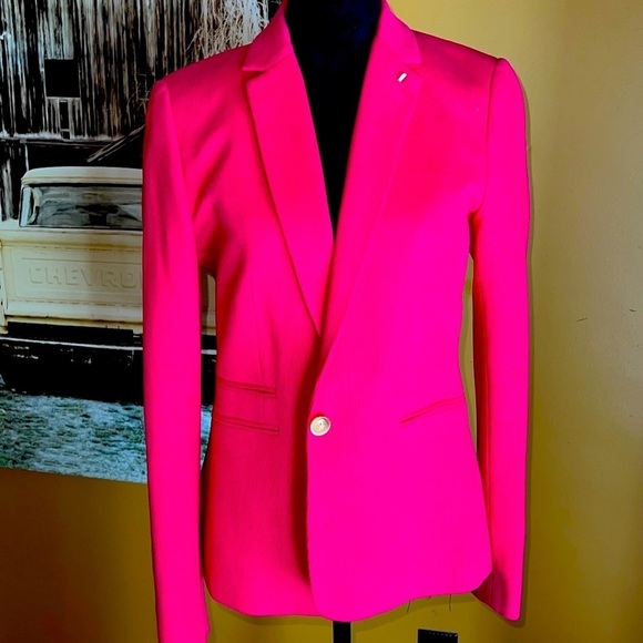 mossimo dutti Jackets & Blazers - Massimo Dutti
Blazer
Size 8
Pink, Viscose